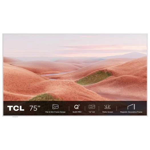 tcl tv qled 4k - 75a300w - tcl