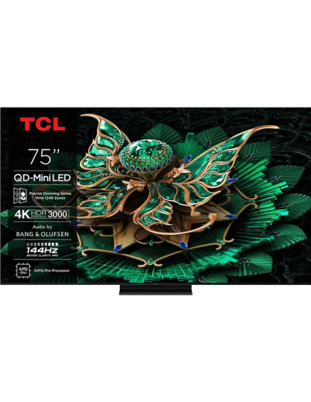 tcl tv mini-led 4k - 75c7k - tcl