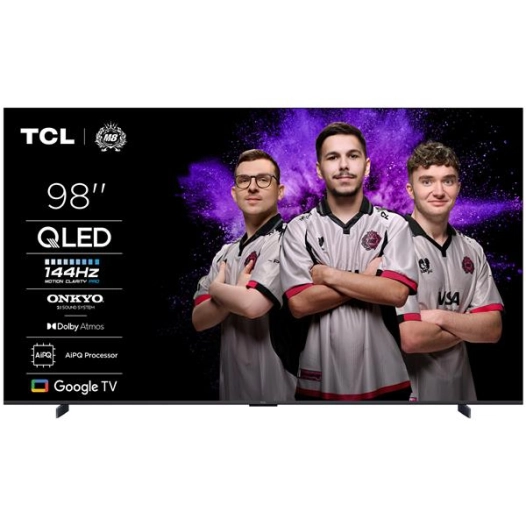 tcl tv qled 4k - 98p8k - tcl