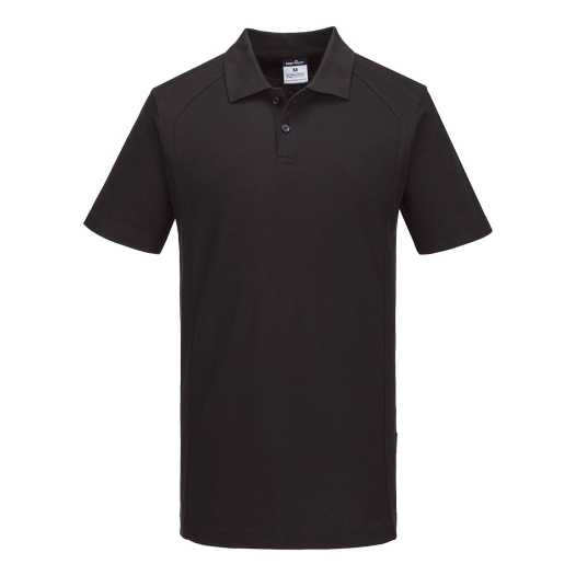 polo wx2 manches courtes - taille s - noir - portwest
