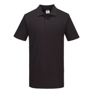 polo wx2 manches courtes - taille xxxl - noir - portwest