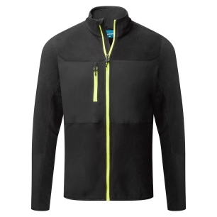 polaire stretch ev4 - taille l - noir - portwest