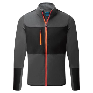 polaire stretch ev4 - taille s - gris métal - portwest