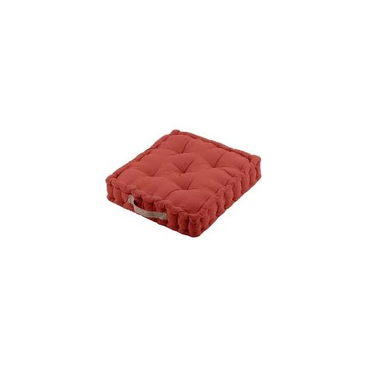 Coussin DUO Terracotta – Lin 45x45x10cm – 45x45x10cm – Stof