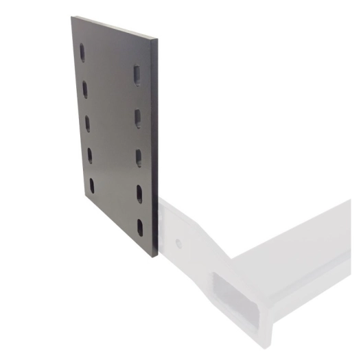 plaques d'adaptation 5x55mm (2 pièces) pour réglage hauteur attelage camping-car - antarion