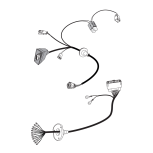 faisceau jaeger 13b pour ford transit/custom avec precablage du 06/16 au 05/19 - jaeger