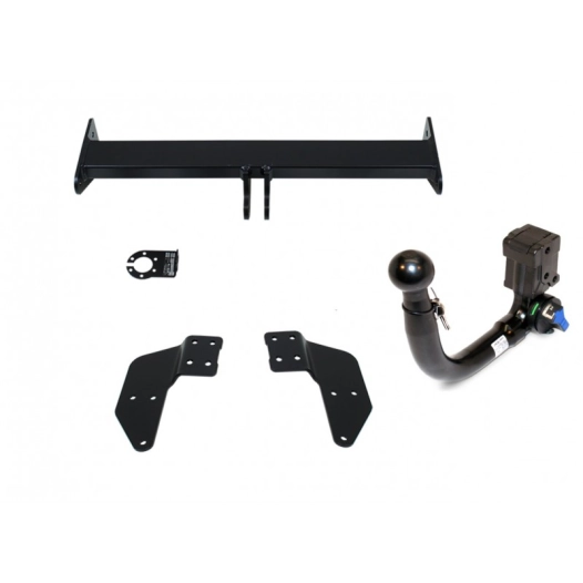 attelage fourgon ford transit custom boule démontable col de cygne - antarion