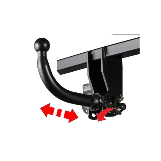 attelage fourgon ford transit custom dep07.2023 boule démontable col de cygne - antarion