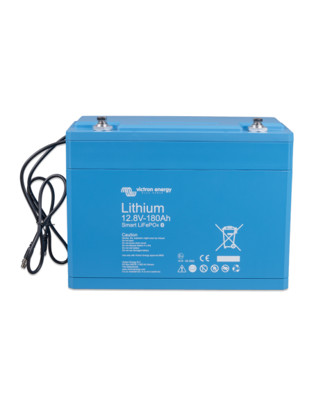 Batterie SMART Victron 180Ah Batterie Lithium LiFePO4 avec monitoring Bluetooth intégré - Victron Energy