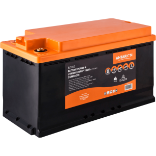 batterie lithium 165ah power + antarion bluetooth avec chauffage - antarion