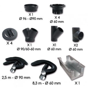 kit d'installation chauffage autoterm 4d - autoterm