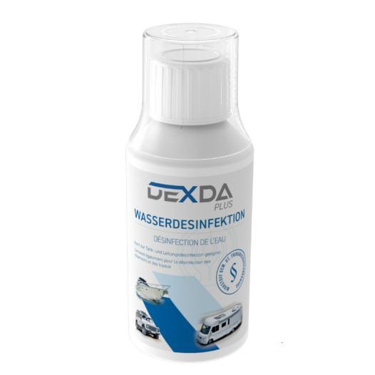 dexda plus (250 ml) désinfection de l'eau pour 2500 l d'eau - wm aquatec