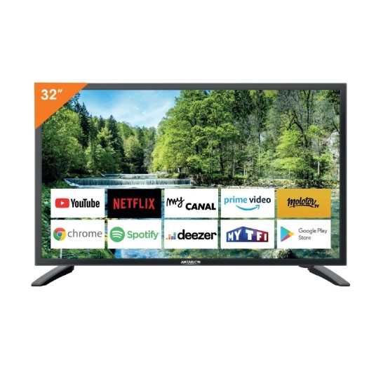 tv 32'' smart slim - android 14.0 - antarion