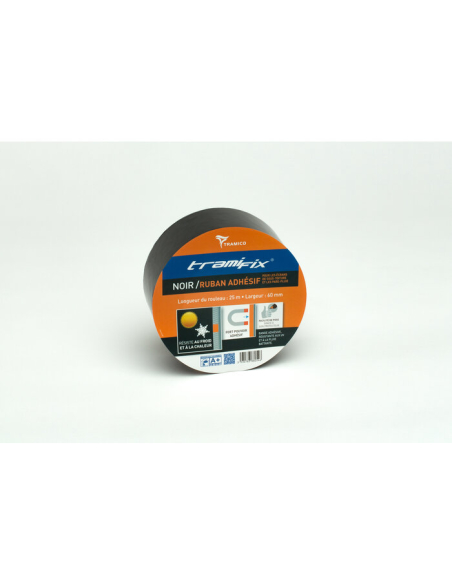 tramifix noir 60mm bobine 25m