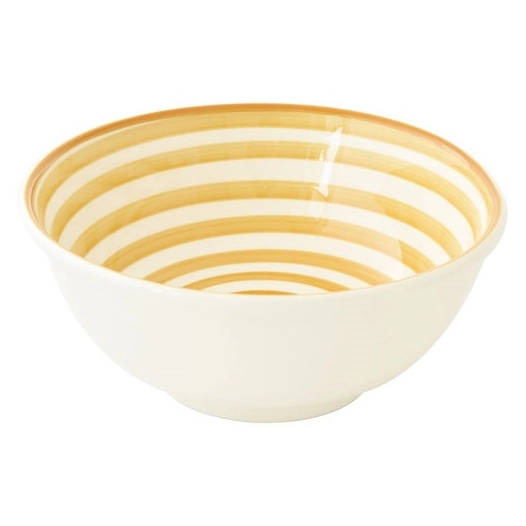 saladier en ceramique ã˜ 27 cm color mix yellow - pozzi milano spa