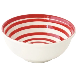 saladier en ceramique 㘠27 cm color mix red - pozzi milano spa