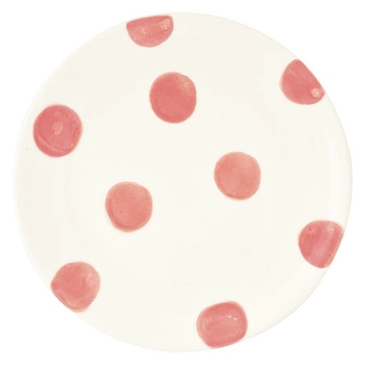 6 assiette dessert en ceramique ã˜ 20,5 cm color mix pink - pozzi milano spa