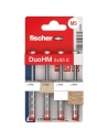 cheville duohm 5 x 55 mm avec vis empreinte torx blister x 4 - fischer fixations