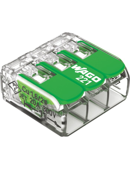 ---blister 221 green 3x4mm²/12