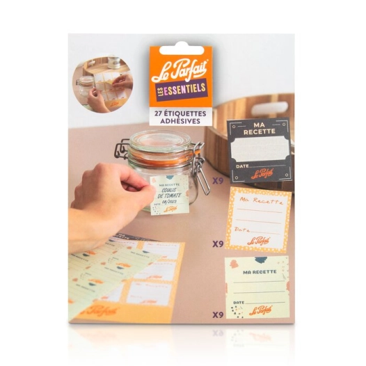 etiquettes adhesives x27