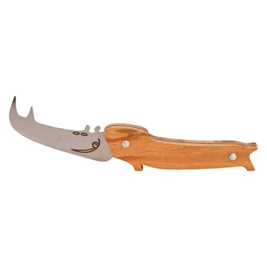 couteau a fromage rhino manche olivier - roger orfevre