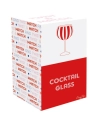 verre a' gin 500 ml en boite twist & match red - pozzi milano spa