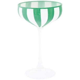 verre a' champagne 250 ml en boite twist & match green - pozzi milano spa