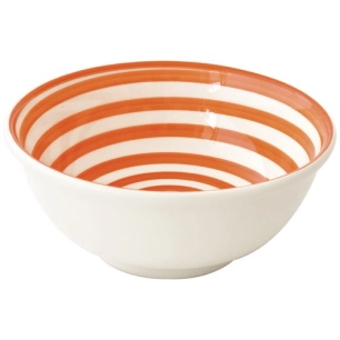 saladier en ceramique 㘠27 cm color mix orange - pozzi milano spa