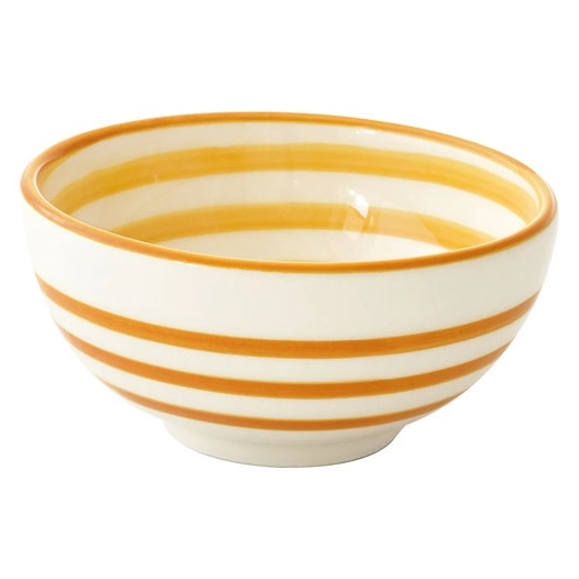 bol en ceramique ã˜ 12 cm color mix yellow - pozzi milano spa