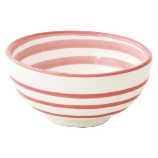 bol en ceramique ã˜ 12 cm color mix pink - pozzi milano spa