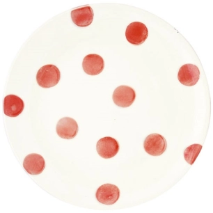 6 assiette plate en ceramique ã˜ 27 cm color mix pink - pozzi milano spa
