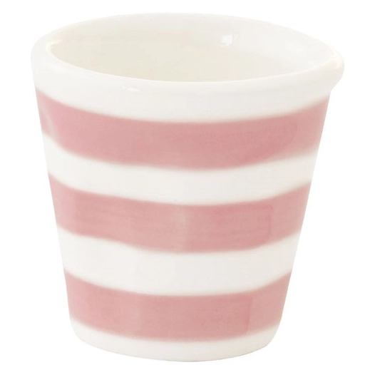 bouchon de tasse ã  cafã© en cã©ramique peint ã  la main. 60 ml color mix pink - pozzi milano spa