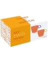 set 2 tasses en porc.30cl en c.b. twist & match orange - pozzi milano spa