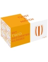 set 2 verres a' eau 500 ml en boite twist & match orange - pozzi milano spa