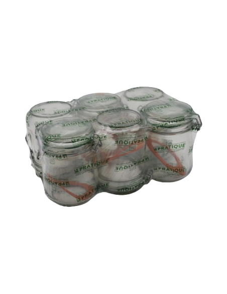 1 Bocaux A Armature 750 Ml Ø85 Mm Pack De 6 - LE PRATIQUE