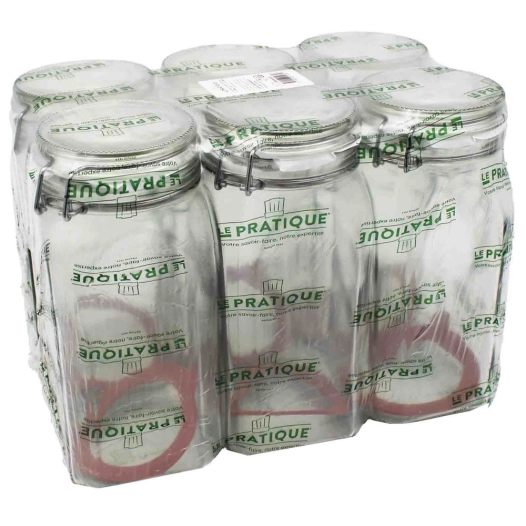 bocaux carrés le pratique 1.4l ø85 mm - le pratique