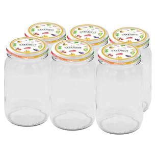 bocaux le pratique 1.5l ø110 mm pack de 6 - le pratique