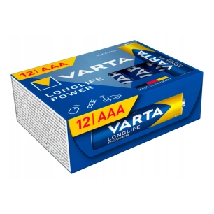 pile aaa alkalina longlife power cube - lr03 (boîte de 12 unités) ø10,5 x 44,5 mm