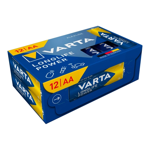 pile aa alkalina longlife power cube - lr06 (boîte de 12 pièces) ø14,5 x 50,5 mm