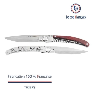 couteau de poche le coq original - bourbonnais - olivier - french touch arts ld