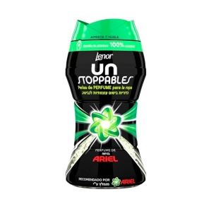 ariel unstoppable perles de parfum adoucissant pour le lessive 150 gr