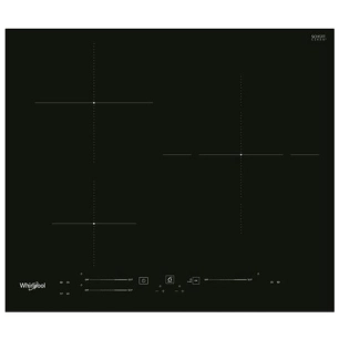 whirlpool table induction, noir, 60cm, 3 zones dont 1 double-zone de 28cm, 3 boos * - whirlpool