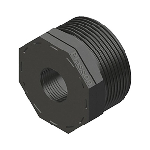réduction de filetage mâle/femelle polypropylène 1 x 3/4