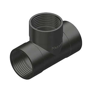 raccord en t égal filetage femelle 3/4 polypropylène