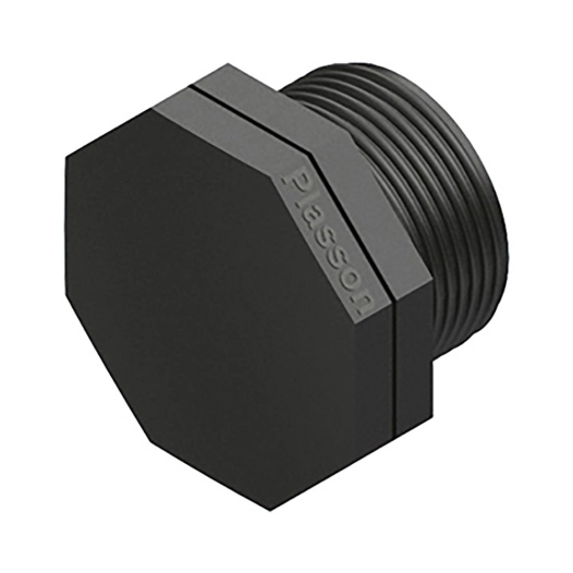 bouchon fileté mâle 3/4 en polypropylène
