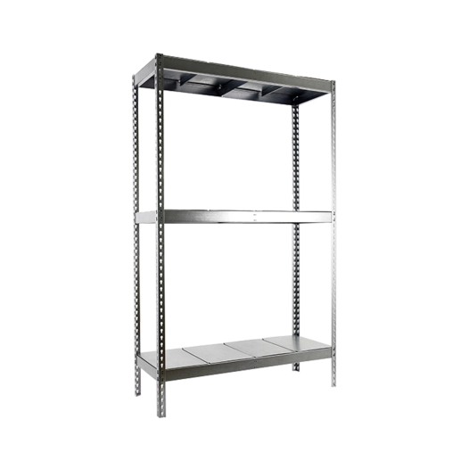 Etagère sans vis SIMONFORTE 1507-3 METAL 1500 GALVA/GALVA GALVANISÉ 1500x1500x750 - SIMONRACK