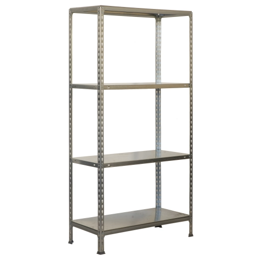Etagère légère sans vis ECOCLICK MINI 4/300 1600 GALVA GALVANISÉ 1600x800x300 - SIMONRACK