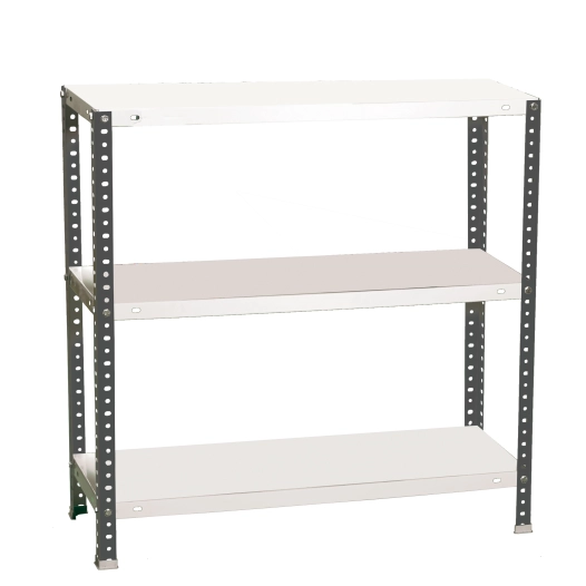 Etagère légère avec vis COMFORT MINI 3/500 1000 ANTRACITE/BLANC ANTRACITE/BLANC 1000x800x500 - SIMONRACK
