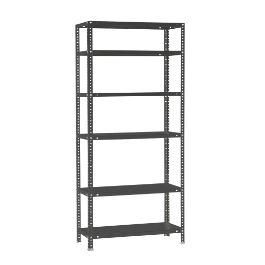Etagère légère avec vis COMFORT SUPERPLUS 6/400 ANTRACITE ANTRACITE 2000x1100x400 - SIMONRACK