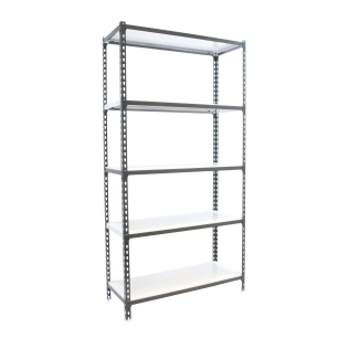 Etagère légère sans vis SIMONCLICK PLUS 5/300 ANTRACITE/BLANC ANTRACITE/BLANC 2000x1000x300 - SIMONRACK